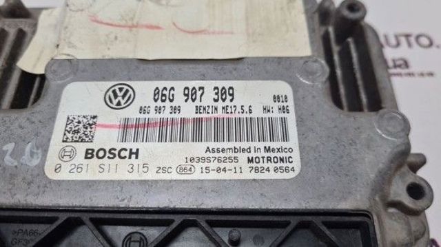 Электронный блок управления двигателем 06G907309 VAG