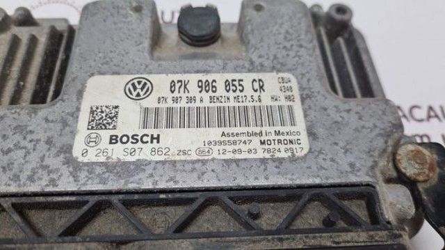Компьютер двигателя 07K906055CR VAG