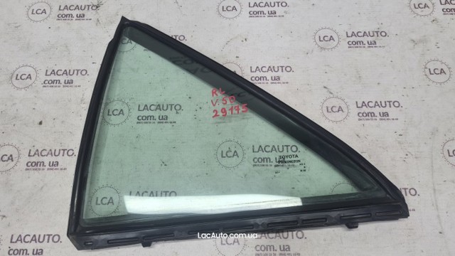 Стекло-форточка двери, задней, левой 6812406130 TOYOTA