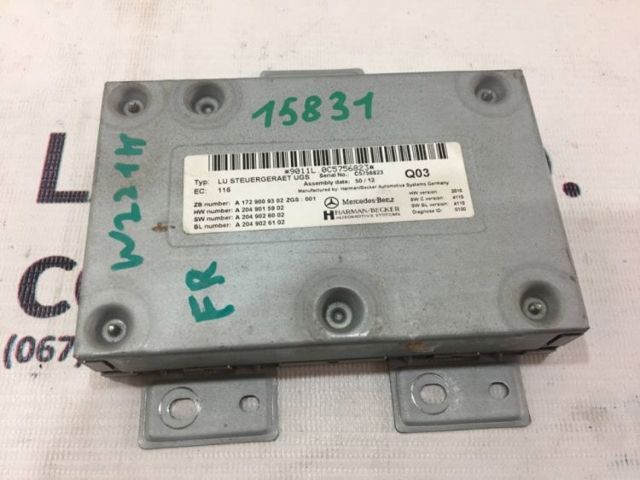 Блок управления мультимедийный A1729009302 MERCEDES