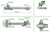 Управление рулевое в сборе TY9112R AGR