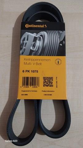 CONTINENTAL 6PK1075 Ремень генератора в наличии Украина