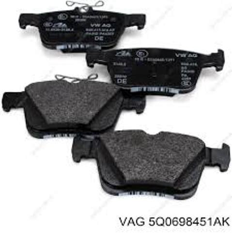 5Q0698451AK VAG Задние тормозные колодки купить в Днепр