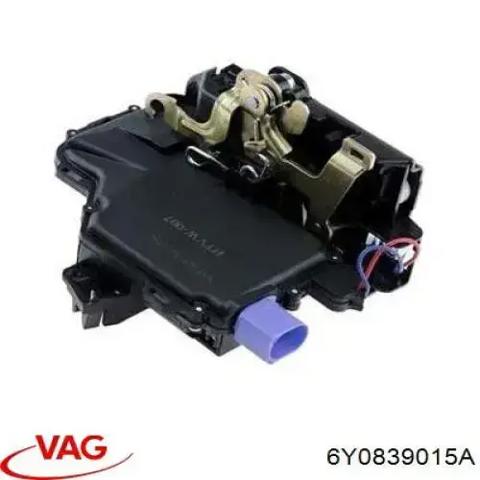 Замок задней двери, левой 6Y0839015A VAG