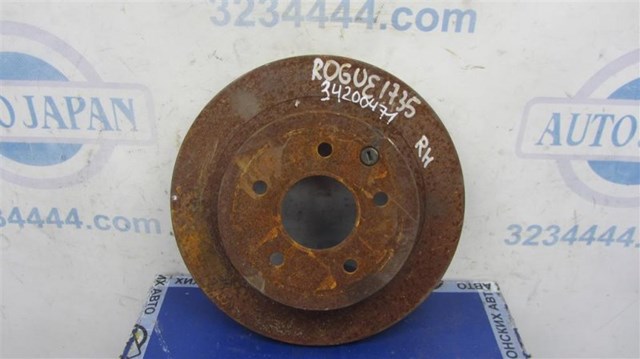 Тормозной диск задний nissan x-trail/rogue t32 13- 43206-3NF0A