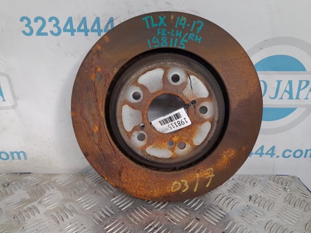 Тормозной диск передний acura tlx 14-17 45251-TZ3-A00