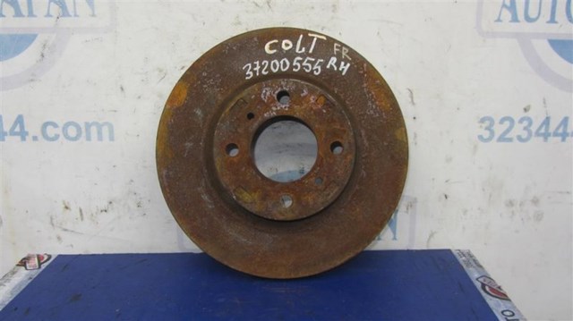 Тормозной диск передний mitsubishi colt (z30) 02-12 MR569931
