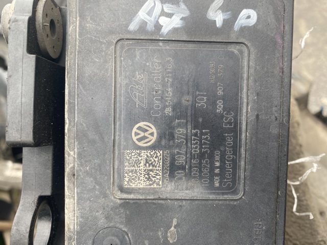 Блок управления ABS 3Q0907379T VAG