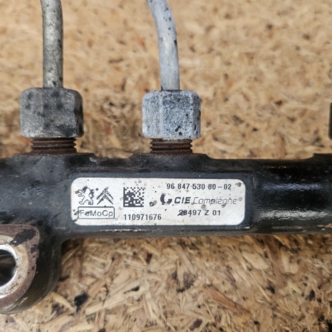 968475308002 PEUGEOT Распределитель топлива (рампа) купить в Каменское