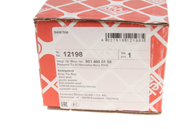 FEBI 12198 Рулевая тяга в наличии Черкассы