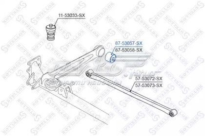 J50316OEM Korea (oem) сайлентблок задней балки