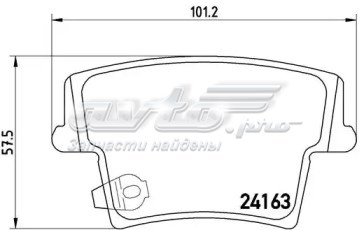 Abs колодки тормозные