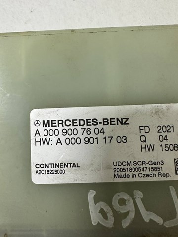 MERCEDES 0009007604 Блок управления AD BLUE в наличии Одесса