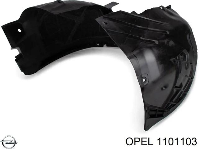 1101103 OPEL Подкрылок передний левый купить в Житомир