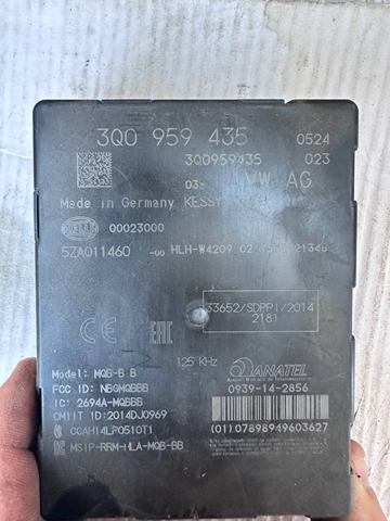 VAG 3Q0959435D Антенна KESSY в наличии Кривой Рог