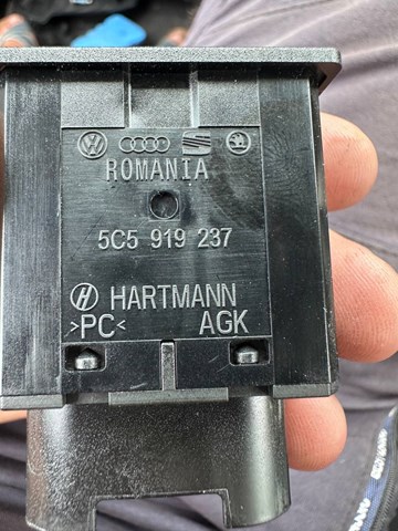 5C5919237 VAG Замок отключения (деактивации) подушки безопастности пассажира купить в Житомир