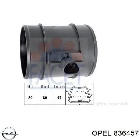 836457 OPEL Датчик потока (расхода) воздуха, расходомер M.A.F. - (Mass Airflow) купить в Чернигов