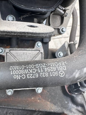 9018326723 MERCEDES Шланг (патрубок) водяного насоса приемный купить в Черновцы