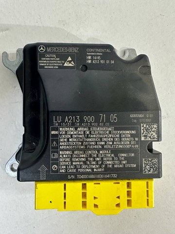 MERCEDES A2139007105 Модуль-процессор управления подушкой безопасности (ЭБУ AIRBAG) в наличии Харьков