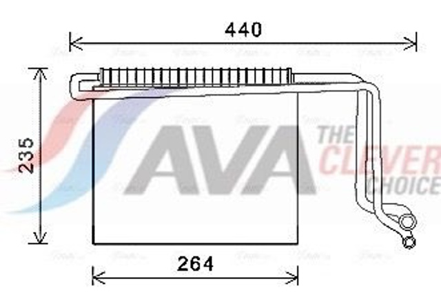 Охладитель воздуха MSV563 AVA