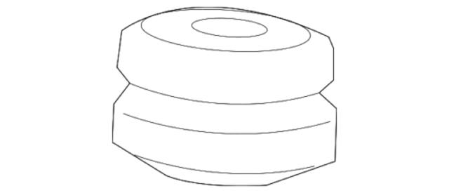 OPEL 0344968 Буфер (отбойник) амортизатора переднего в наличии Ровно