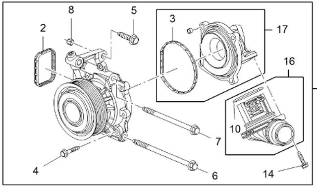 OPEL 1338352 Термостат в наличии Ирпень