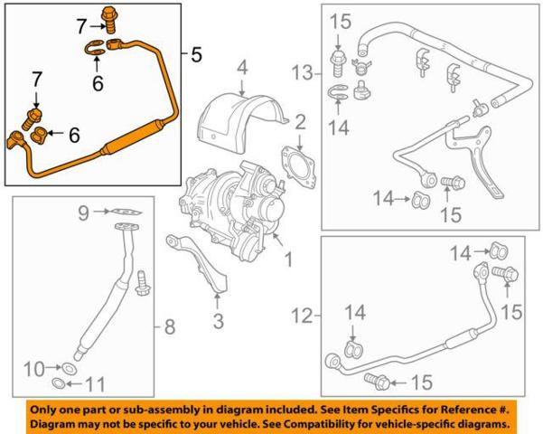 OPEL 4813982 Трубка (шланг) подачи масла к турбине в наличии Черкассы