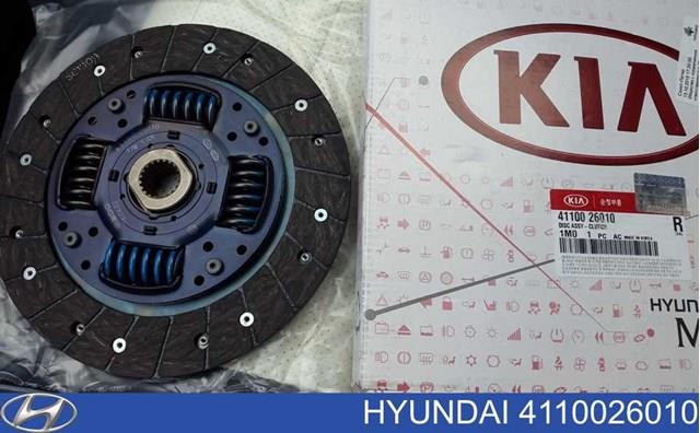 Диск сцепления ведомый 4110026010 HYUNDAI
