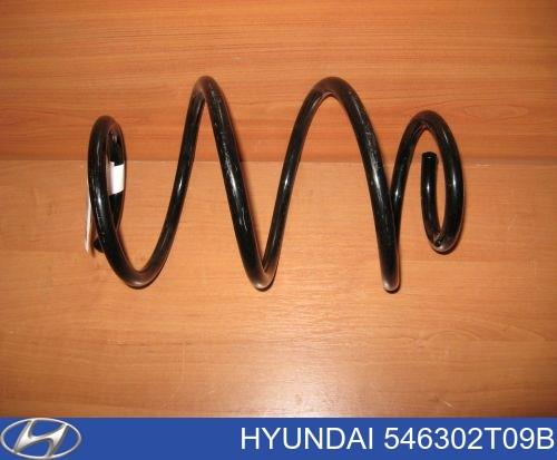 Пружина передней подвески 546302T09B HYUNDAI