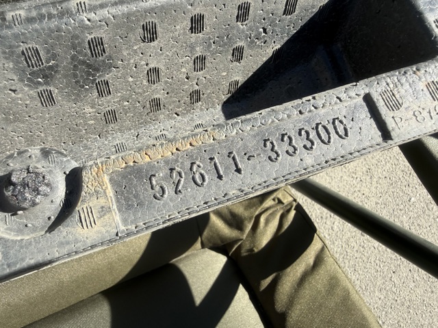 TOYOTA 5261133300 Абсорбер переднего бампера в наличии Каменское