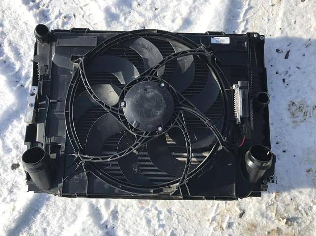 Диффузор радиатора охлаждения, в сборе с мотором и крыльчаткой 17427640508