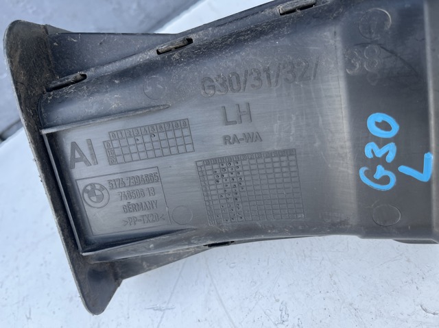 BMW 51747394665 Воздуховод тормозного диска левый в наличии Чернигов