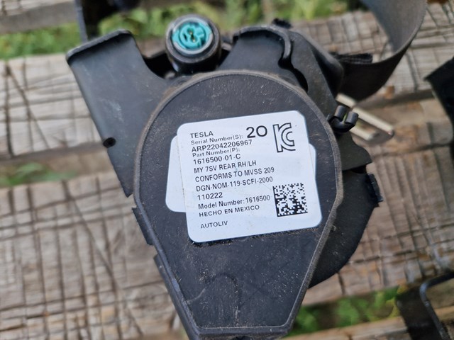 161650001C Ремень безопасности задний купить Черновцы
