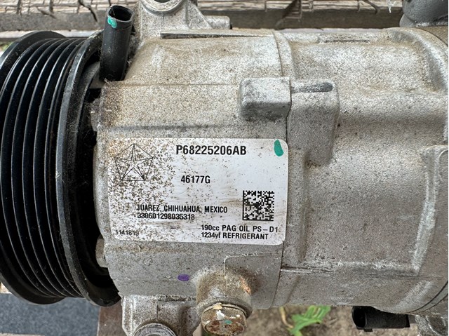 CHRYSLER 68225206AB Компрессор кондиционера в наличии Украина