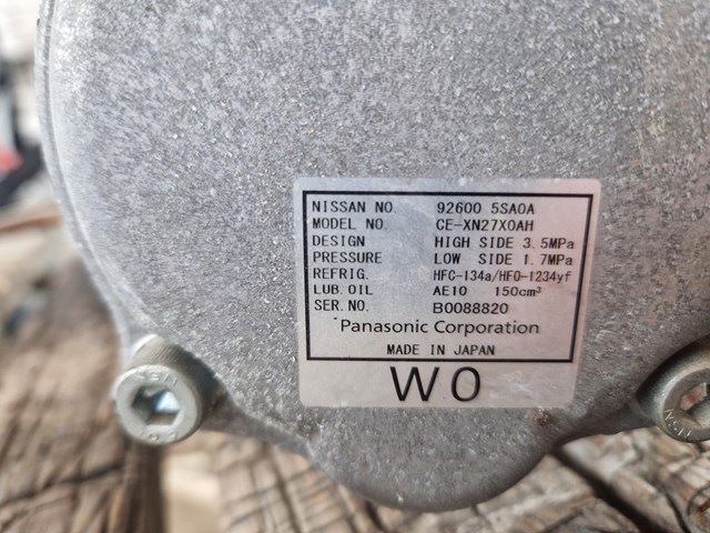 926005SA0A NISSAN Компрессор кондиционера купить в Сумы