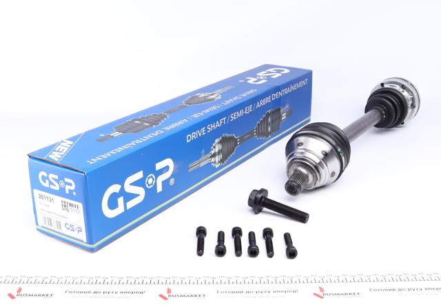 GSP 261131 Полуось (привод) передняя левая в наличии Ужгород