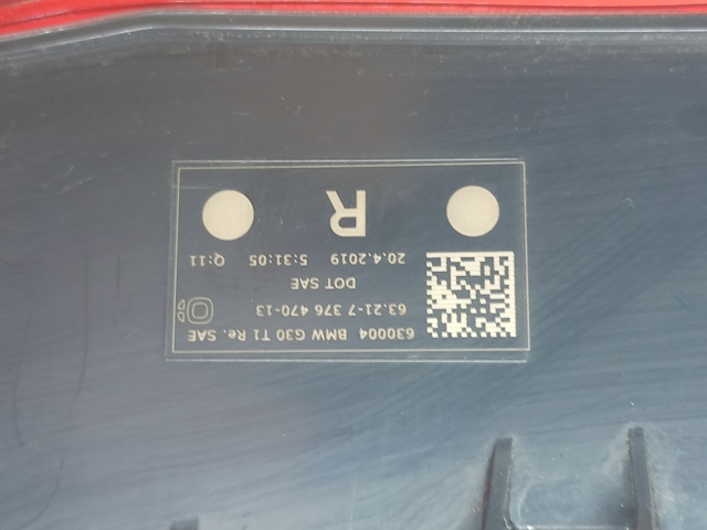 BMW 63217376470 Фонарь задний правый внешний в наличии Тернополь