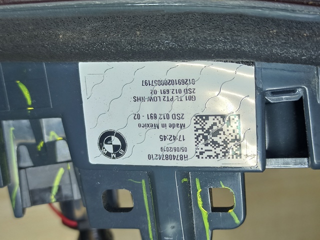BMW 63217408742 Фонарь задний правый внутренний в наличии Ровно