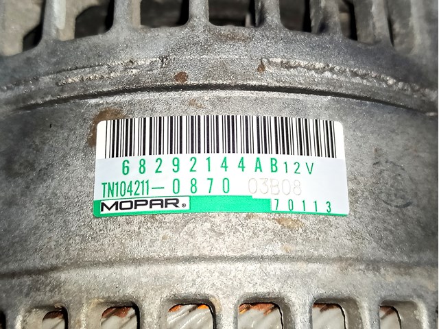 68292144AB CHRYSLER Генератор купить в Львов