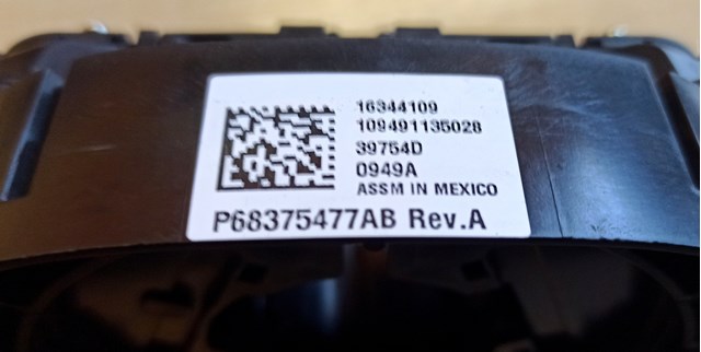 CHRYSLER 68375477AB Переключатель подрулевой, в сборе в наличии Черновцы