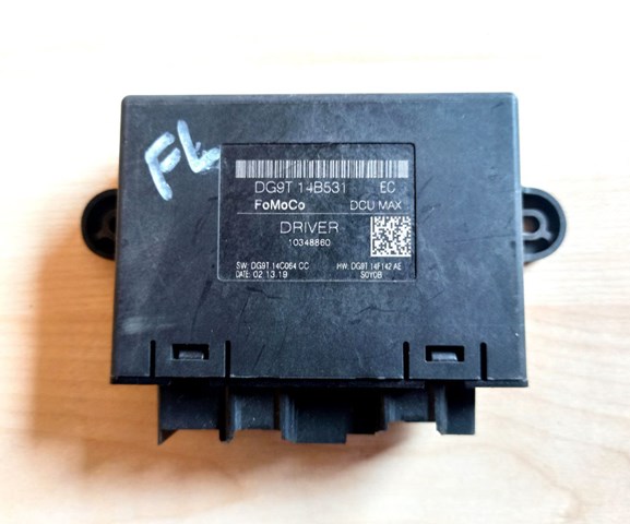 Блок комфорта передней двери DG9Z14B291WW FORD