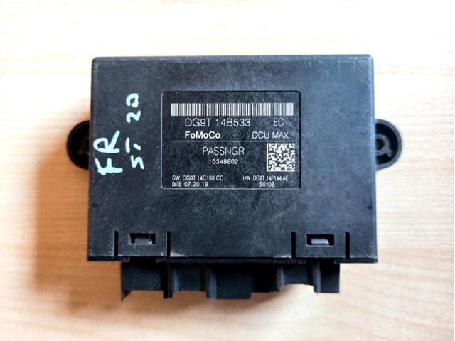 Блок комфорта передней двери DG9Z14B291WY FORD