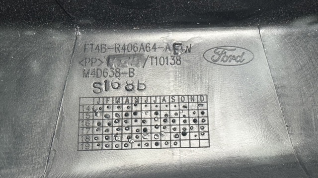 Облицовка задней панели багажника FT4Z5811318AB FORD