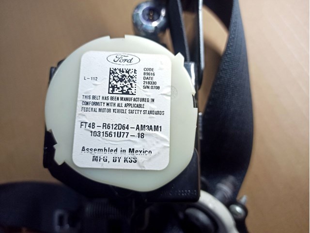 FORD FT4Z58611B08AC Ремень безопасности передний правый в наличии Львов