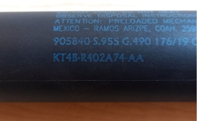 KT4Z58406A10A FORD Амортизатор багажника купить в Ровно
