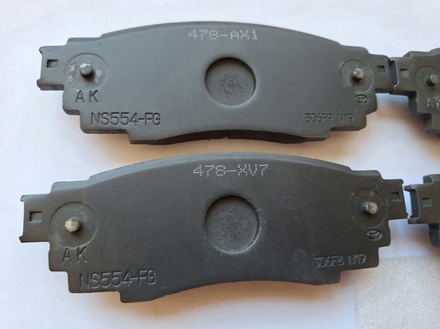 TOYOTA 0446633230 Задние тормозные колодки в наличии Каменское