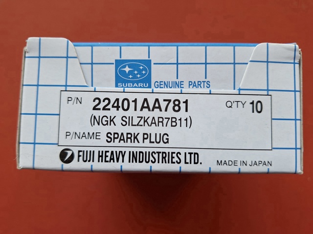 Свечи зажигания 22401AA780 SUBARU