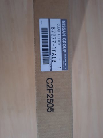 B72771CA0A NISSAN Фильтр салона купить в Полтава