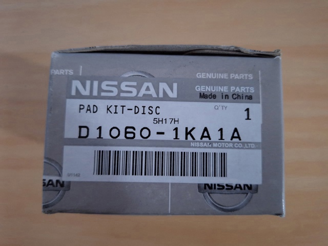 NISSAN D1061JA00A Колодки тормозные передние дисковые в наличии Чернигов