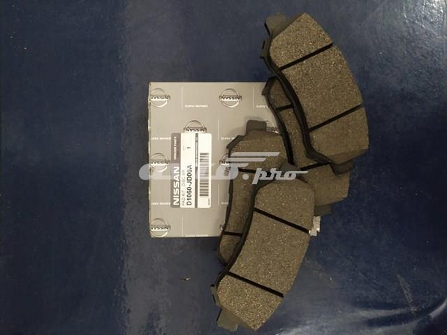 D1060JD00A Колодки тормозные передние дисковые купить Тернополь